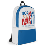 Normal is a Myth (Sign Icons) Backpack