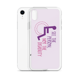 See the Person, Not the Disability (Girl's iPhone Case)