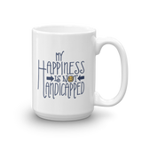 My Happiness is Not Handicapped (Mug)