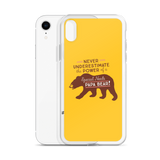 Never Underestimate the power of a Special Needs Papa Bear! iPhone Case