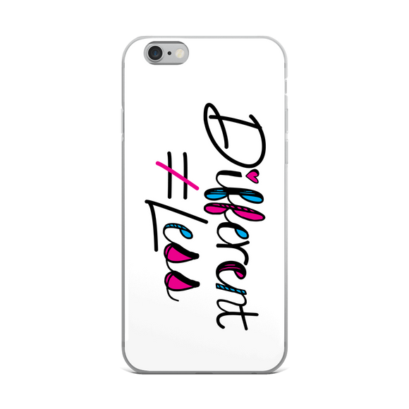 iPhone case Different Does Not Equal Less Netflix Raising Dion Esperanza Sammi Haney #DDNEL disability inclusion wheelchair awareness