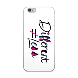 iPhone case Different Does Not Equal Less Netflix Raising Dion Esperanza Sammi Haney #DDNEL disability inclusion wheelchair awareness