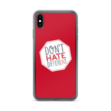 Don't Hate Different (iPhone Case)
