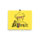 Poster be different Raising Dion Esperanza fan Netflix Sammi Haney wheelchair pink glasses disability osteogenesis imperfecta