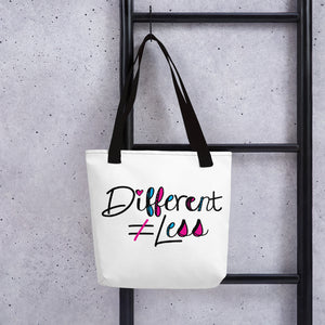 Tote Bag Netflix's Raising Dion Esperanza Sammi Haney Different Does Not Equal Less
