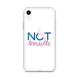 Not Invisible (Women’s White iPhone Case)