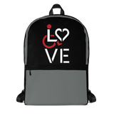 backpack school showing love for the special needs community heart disability wheelchair diversity awareness acceptance disabilities inclusivity inclusion