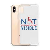 Not All Disabilities are Visible (iPhone Case)