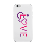 iPhone case showing love for the special needs community heart disability wheelchair diversity awareness acceptance disabilities inclusivity inclusion