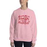 Never Seek Approval to Be Yourself (Unisex Sweatshirt)