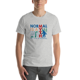 shirt normal is a myth big foot loch ness lochness yeti sasquatch disability special needs awareness inclusivity acceptance activism