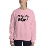 sweatshirt Uniquely me different one of a kind be yourself acceptance diversity inclusion inclusivity individual