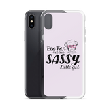 Big Fan of this Sassy Little Girl (Esperanza - Raising Dion) Pink iPhone Case