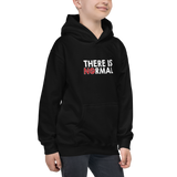 There is No Normal (Text Only Design Kid's Hoodie)