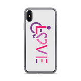 LOVE (for the Special Needs Community) iPhone Case
