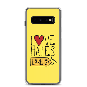 Samsung case Love Hates Labels disability special needs awareness diversity wheelchair inclusion inclusivity acceptance