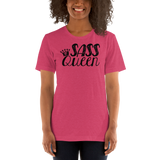 Shirt Sass Queen Fan Sammi Haney Esperanza Netflix Raising Dion sassy wheelchair pink glasses disability osteogenesis imperfecta