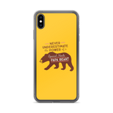 Never Underestimate the power of a Special Needs Papa Bear! iPhone Case