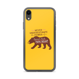 Never Underestimate the power of a Special Needs Papa Bear! iPhone Case