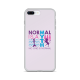 Normal is a Myth (Mermaid & Unicorn) iPhone Case