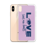 Love Sees No Limits (Halftone Design, iPhone Case)