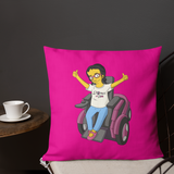 Esperanza From Raising Dion (Yellow Cartoon) D.D.N.E.L. Pillow