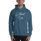 Different Does Not Equal Less (Original Clean Design) Hoodie Dark Colors