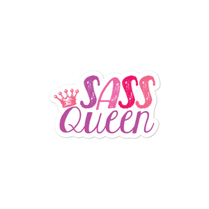 sticker Sass Queen Fan Sammi Haney Esperanza Netflix Raising Dion sassy wheelchair pink glasses disability osteogenesis imperfecta