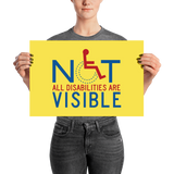 Not All Disabilities are Visible (Poster)