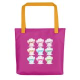 Sammi Haney (Esperanza - Raising Dion) 9 Faces Tote Bag