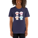 Sammi Haney (Esperanza - Raising Dion) 4 Faces with Outline, Unisex Shirt