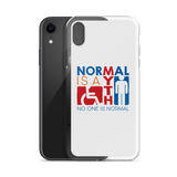 Normal is a Myth (Sign Icons) iPhone Case