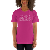 See People, Not Labels (Adult Unisex Dark Color Shirts)
