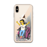 Esperanza From Raising Dion (Yellow Cartoon) Not All Actors Use Stairs Liquid Glitter Phone Case