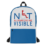 backpack school not all disabilities are visible invisible disabilities hidden non-visible unseen mental disabled Psychiatric neurological chronic