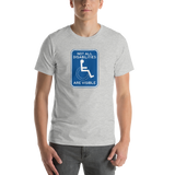 shirt not all disabilities are visible invisible disabilities hidden non-visible unseen mental disabled Psychiatric neurological chronic