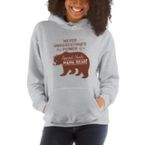 hoodie Never Underestimate the power of a Special Needs Mama Bear! mom momma parent parenting parent moma mom mommy power
