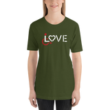LOVE (for the Special Needs Community) Unisex Shirt Dark Colors