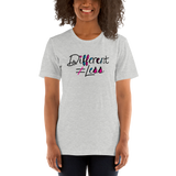 Different Does Not Equal Less (Disability Logo Added into "D") Light Shirts