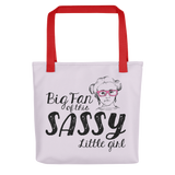 Big Fan of this Sassy Little Girl (Esperanza - Raising Dion) Tote Bag