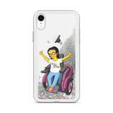 Esperanza From Raising Dion (Yellow Cartoon) Not All Actors Use Stairs Liquid Glitter Phone Case