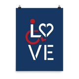 LOVE (for the Special Needs Community) Poster Stacked Design 1 of 3
