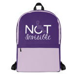 backpack school not invisible disability special needs awareness diversity wheelchair inclusion inclusivity acceptance