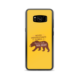 Never Underestimate the power of a Special Needs Papa Bear! Samsung Case