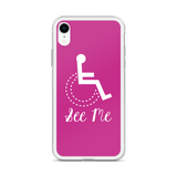 See Me (Not My Disability) Pink iPhone Case