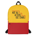 school backpack Not All Actors Use Stairs acting actress Hollywood ableism disability rights inclusion wheelchair inclusive disabilities