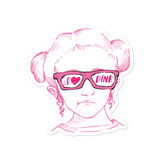 I Love Pink (Esperanza - Raising Dion) Sticker