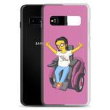 Esperanza From Raising Dion (Yellow Cartoon) Not All Actors Use Stairs Pink Samsung Case