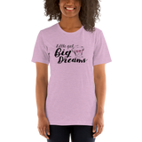 Shirt little girl big dreams Sammi Haney Fan Esperanza Netflix Raising Dion strong little wheelchair pink glasses disability osteogenesis imperfecta