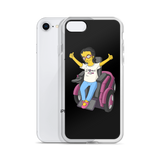 Esperanza From Raising Dion (Yellow Cartoon) D.D.N.E.L. Black iPhone Case